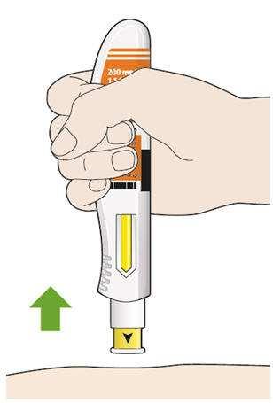 Check to see if the entire window has turned solid yellow before you remove the pen.