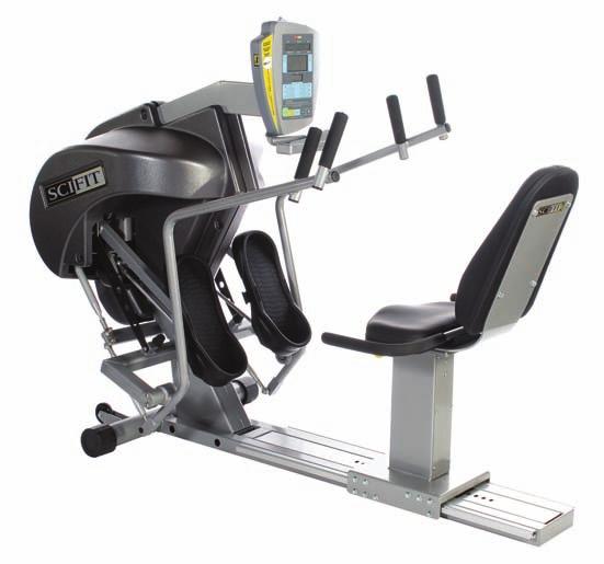 STEPPERS RST7000 RECUMBENT STEPPER The RST7000 provides smooth linear movement with start and stop motion. The user can select any stride length within the 31 cm stride range.