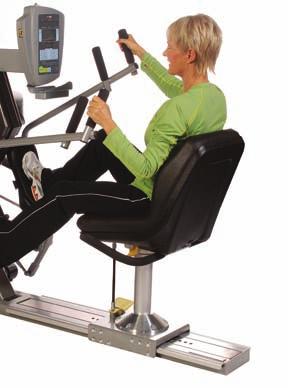 The versatile RST7000 can be used for lower-body only, upper-body only, or total body exercise.