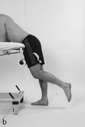 Treatment and Rehabilitation Catches Lying prone with the knee bent to 90 The athlete allows the lower limb to fall towards the floor, catching it by activating the hamstring muscles just before the
