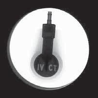 POWER INJECTION Radiopaque Identifier Symbols on the bottom of the port are visible under X-ray, fluoroscopy or other appropriate imaging technology.