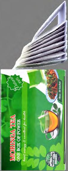 Moringa Tea Organic 50 gram Inside hot water and let the