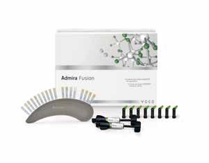 Admira Fusion Admira Fusion Universal nano-hybrid ORMOCER restorative material Indications Class I to V restorations Base in class I and II cavities Reconstruction of traumatically damaged anteriors