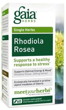 Rhodiola Rosea Clinically Proven Therapeu7c Dosing: Rhodiola is a potent herb that helps the body adapt to stress in a healthy way.