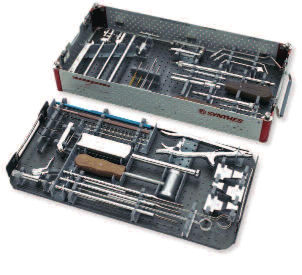 Cannulated Pediatric Osteotomy System (CAPOS) Instrument Set (105.364) Graphic Case 690.364 Graphic Case for Instruments for Cannulated Paediatric Osteotomy System (CAPOS) Instruments 292.