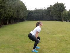 Vertical Toss o Semi-squat stance, weight evenly distributed through feet o Rapid