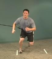 squat test Single leg squat to 90 + Sport cord tests Hop tests