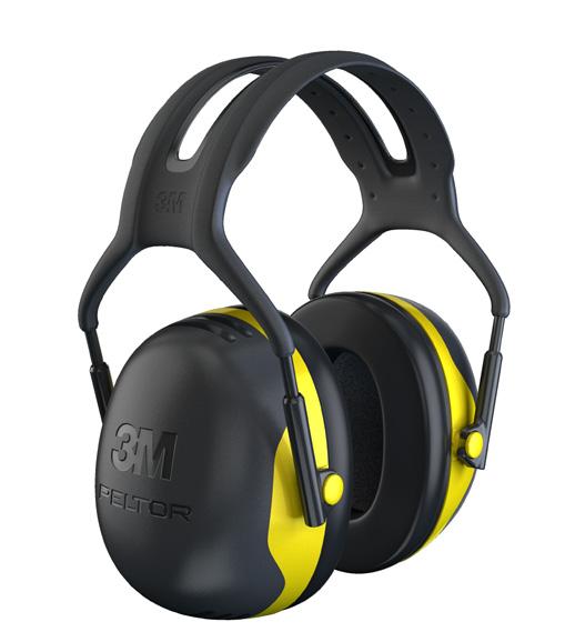 Medium attenuation, slim design 3M Peltor X2 Ear Defenders SNR 31dB Slim-line cups for moderate to high attenuation (SNR 31dB) that meets the needs of most industrial applications. Lightweight design.