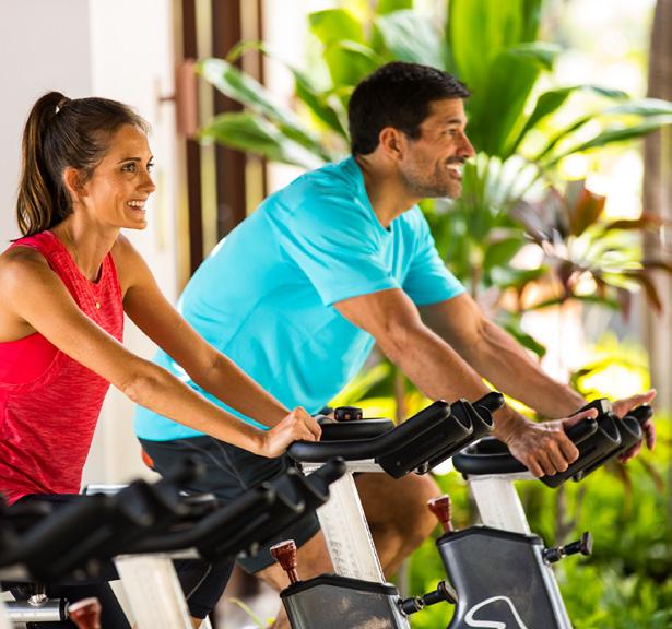 Continue your lifestyle regime here at Hualālai, we offer our open-air strength and