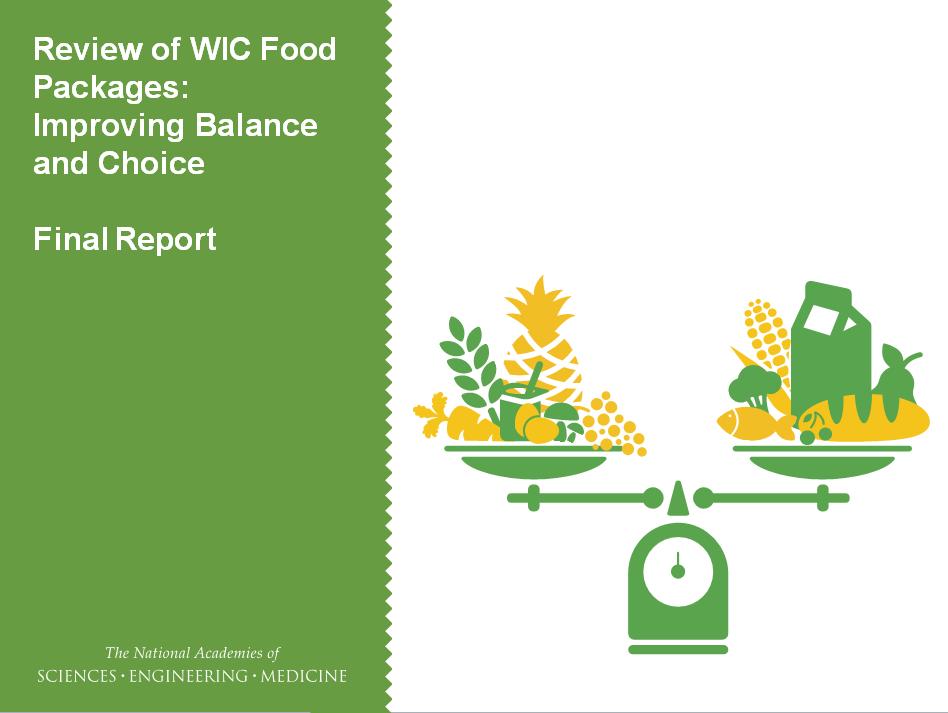 Review of WIC Food Packages: