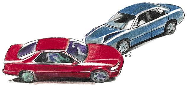 Loftus & Palmer (1974) Depiction of actual accident Ss watch slides of accident Leading question: About how fast were the cars going when they