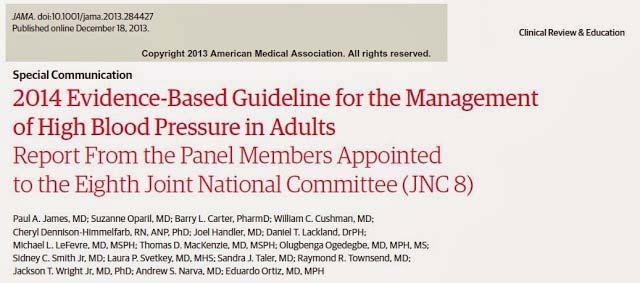 2014 Evidence-Based Guideline for the Management of High Blood Pressure in Adults Report