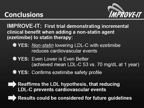 Four Principles 1. Focus on proven therapy for those shown to benefit 2. To reduce ASCVD, statins are drugs of choice; most are inexpensive and safe when taken as tolerated 3.