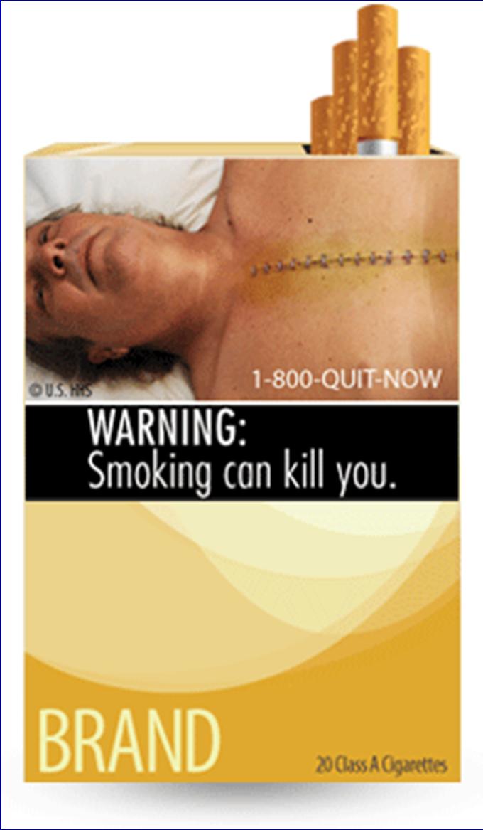 WARNING: Smoking can kill you.