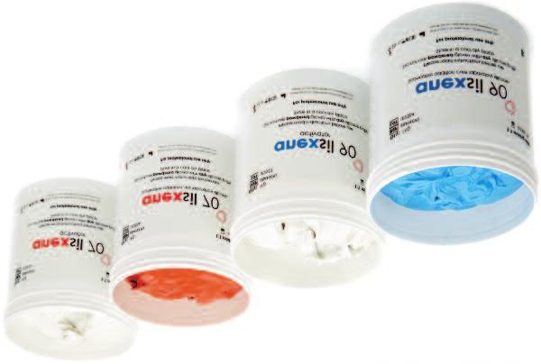 Anexsil 70 & 90 Addition curing silicone (polyvinylsiloxane) suitable for scanning with optical/laser/tactile scanning systems.