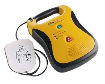 Automated External Defibrillator (AED) A portable device that checks the heart rhythm and can send an