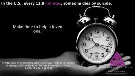 There is a high rate of death by suicide, 8-10%, which is 50 times higher than the general population There is a higher rate of suicide if the individual is young (in his/her 20 s), and has
