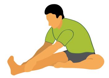 Examples of Basic Stretching (2/2) 3 Hamstring / Calf 4 Stretch