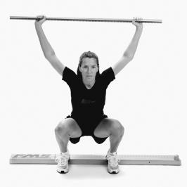 knees, spine & ankles Deep Squat Score of 2