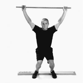 Deep Squat Score of 1 Tibia and upper torso are not parallel