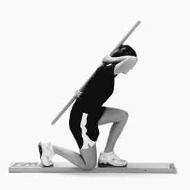 In-Line Lunge Score of 2 Dowel contacts not maintained Dowel does not remain vertical Movement