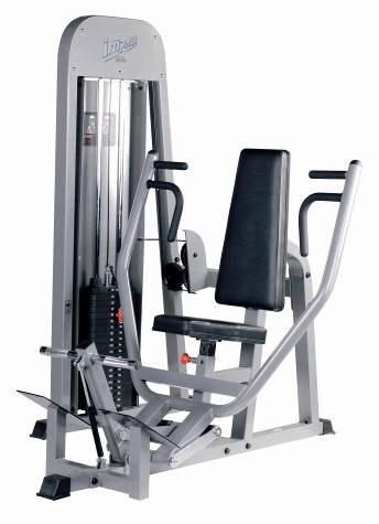 Seated Chest Press Model: CT2023 Foot assist pre-stretch lever allows for complete range of motion.