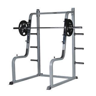 Squat Rack Model: CT2075 Five bar take off heights accommodates various users and exercises Six