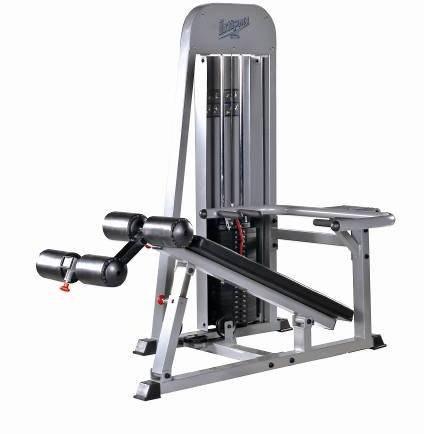 Decline Chest Press Model: CT2033 Adjustable ankle rollers to accommodate various user heights.