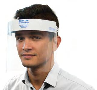 Well sealed foam headband for added security and optimal flow of air. Suitable for use with or without a mask.
