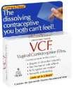 Vaginal Contraceptive Film ( Strip ): FR = 15% = Thin