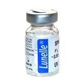 0% Lunelle monthly injection of combo of estrogen & progesterone.
