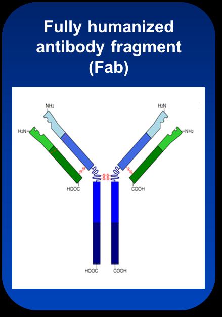 Idarucizumab PRAXBIND = idarucizumab Humanized monoclonal antibody fragment that binds dabigatran 350 x higher affinity for dabigatran than dabigatran has for thrombin