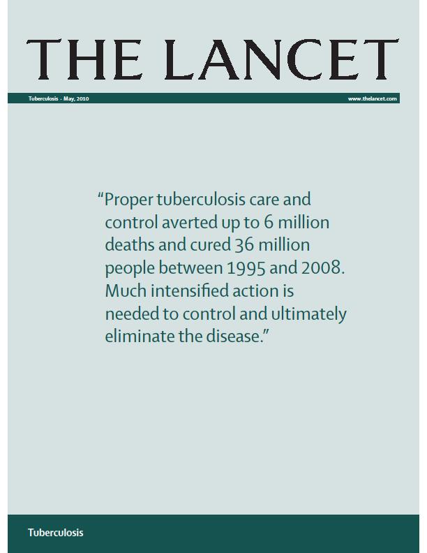 Achievements thus far 36 million patients cured, 1995-2008 6 million deaths averted compared to 1995 care standards Mortality reduced by 35% since 1990 Cure rates >85%, care for TB/HIV improving 50%