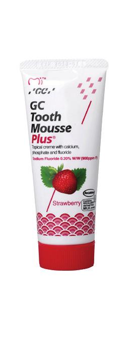 Prevention Daily application of GC Tooth Mousse Plus with RECALDENT