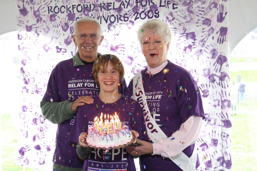 Help us celebrate more birthdays by joining Relay For Life!
