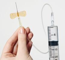 The same syringe may be used (to a maximum of 20mL) but use a new vial adaptor for each vial.