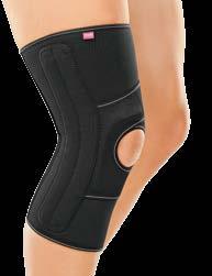 muscle tone Proprioceptive compression for reliable guidance and stabilisation of the joints Massage effect from the integrated silicone pad reduces swelling (oedemas, haematomas) proprioceptive