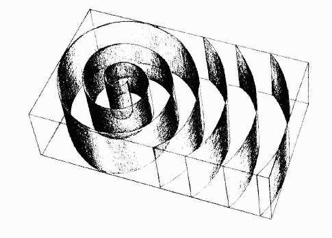 Scroll Wave Cross-Sections