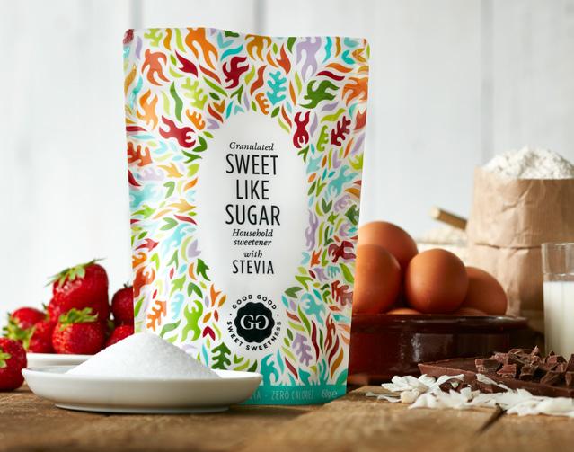 #4 Sweet Like Sugar 450g bags SWEET LIKE SUGAR replaces regular sugar in the kitchen cupboard.