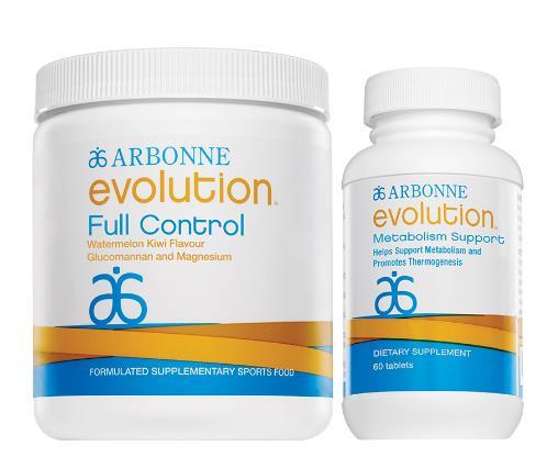 Arbonne Evolution Full Control & Metabolism Support FULL CONTROL KEY INGREDIENTS: Glucomannan