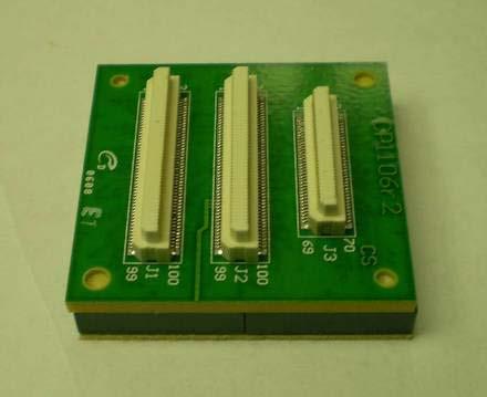 PCB-attached to CZT detector