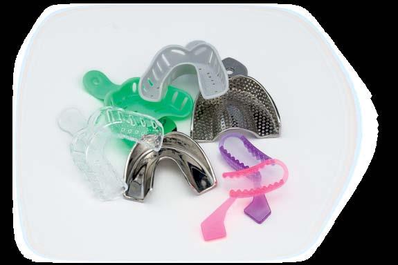 USEFUL SUGGESTIONS Choosing the impression tray To create the best impression, it is important to