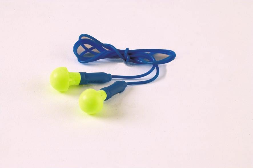 Push-to-Fit Earplugs Push-to-Fit earplugs are very easy to insert since there is no roll down needed: just use the soft flexible grip to push the earplug into position and achieve excellent