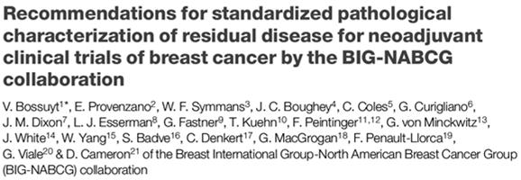 Annals of Oncology 00: 1 12, 2015 doi:10.1093/annonc/mdv161 Modern Pathol 00: 1 17, 2015 doi:10.1038/modpathol.2015.74 Summary of Recommendations Mandate of this working group committee is limited to recommendations for clinical trials Provide the following information: 1.