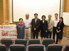 in the field of rheumatology. A Symposium of acupuncture was held on 26 September 2009 and the second symposium on Tai Chi was held on 30 October 2010. These symposiums were well received.