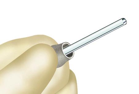 Cement-Retained Restorations Reamer Tool Procedure a. Insert Centering Pin into the internal aspect of the metal casting.