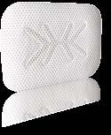 Regentex, textured, high density PTFE backing prevents migration of bacteria into wound if exposed. Edges remain soft and supple to prevent flap complications.