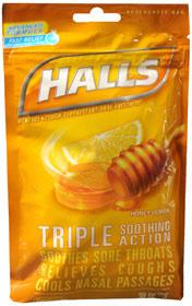 Also available from HALLS Defense are Assorted Citrus and Strawberry. $3.