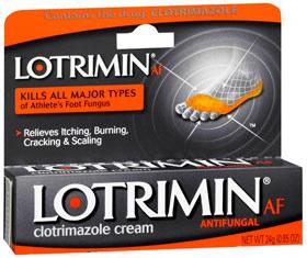 LEG & FOOT CARE (ANTI-FUNGAL) LOTRIMIN AF CREAM 24 grams. Cures most athlete s foot, jock itch, and ringworm.