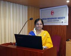 IMS Chennai Chapter: Dr. Hepzibha Kirubamani, Chapter Scretary IMS Chennai chapter proposed to do 2programmes for world menopause day I am sending 2days programme 1.
